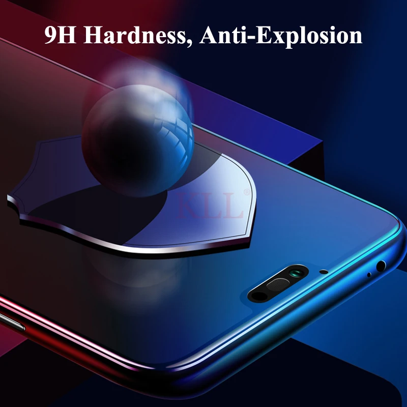 9H полное покрытие анти-синий луч протектор экрана пленка для huawei Honor Play 7 закаленное стекло для Honor 9I 6A 7X 8X защитная пленка