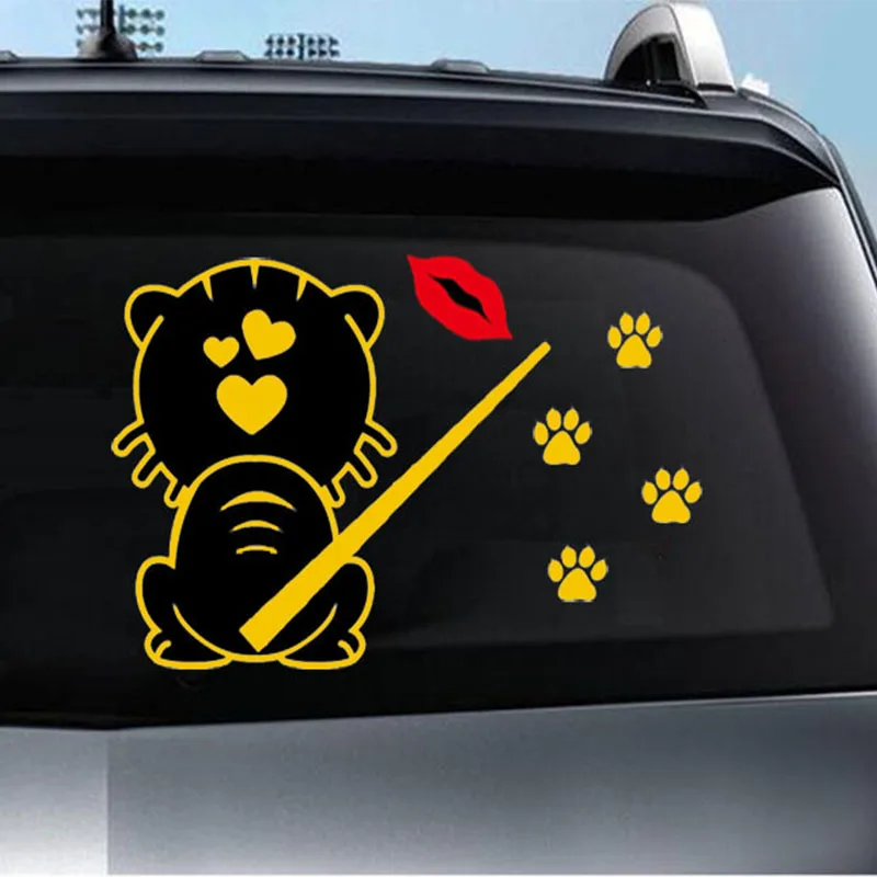 3D Картонная наклейка на заднюю панель автомобиля|stickers reflective|decal stickersticker car |