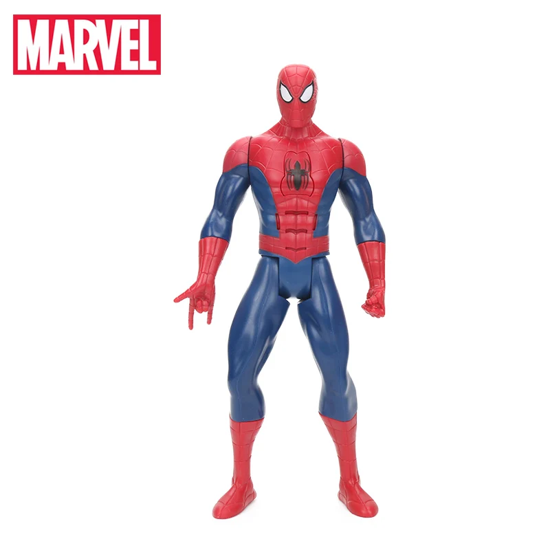 Marvel Toys 26 30 см электронная Фигурка Человека паука Капитан Америка титановый герой