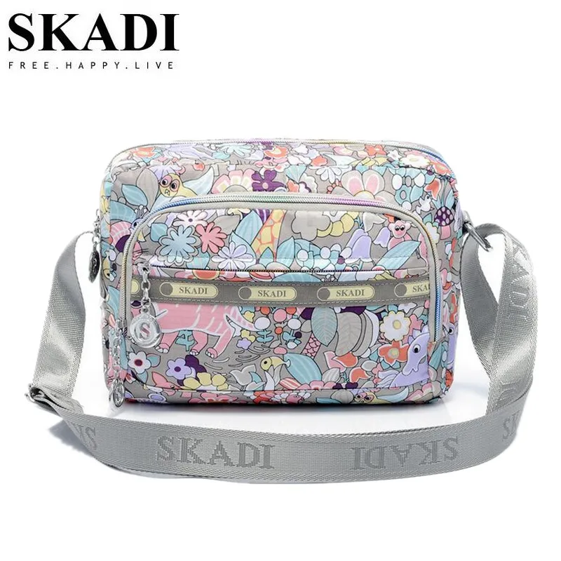 Бренд SKADI леопардовая цветная сумка на плечо с широким ремешком женские