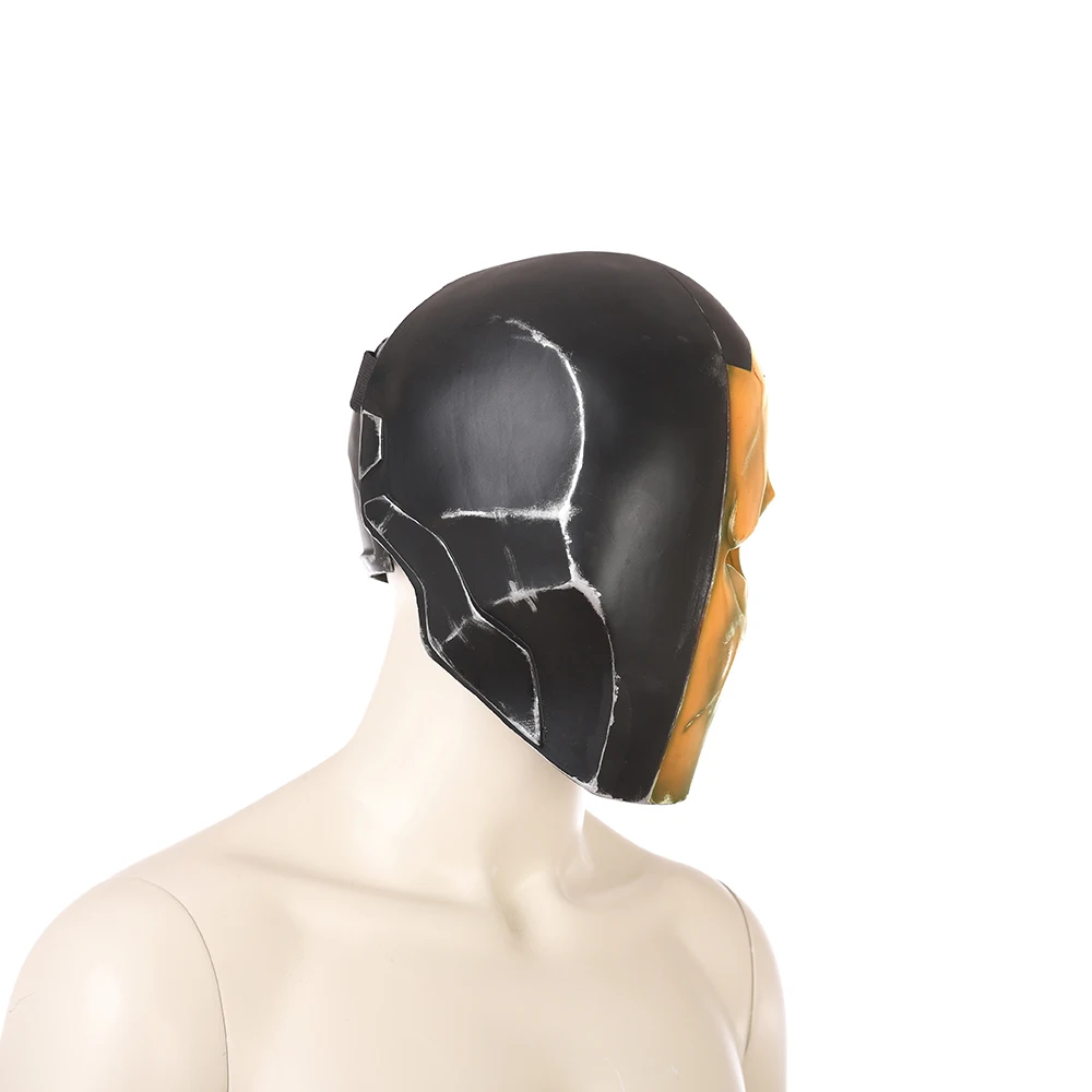 Новое поступление, маска для косплея, шлем Deathstroke, вечерние маски на Хэллоуин, маска для косплея Слэйда Джозефа Вилсона