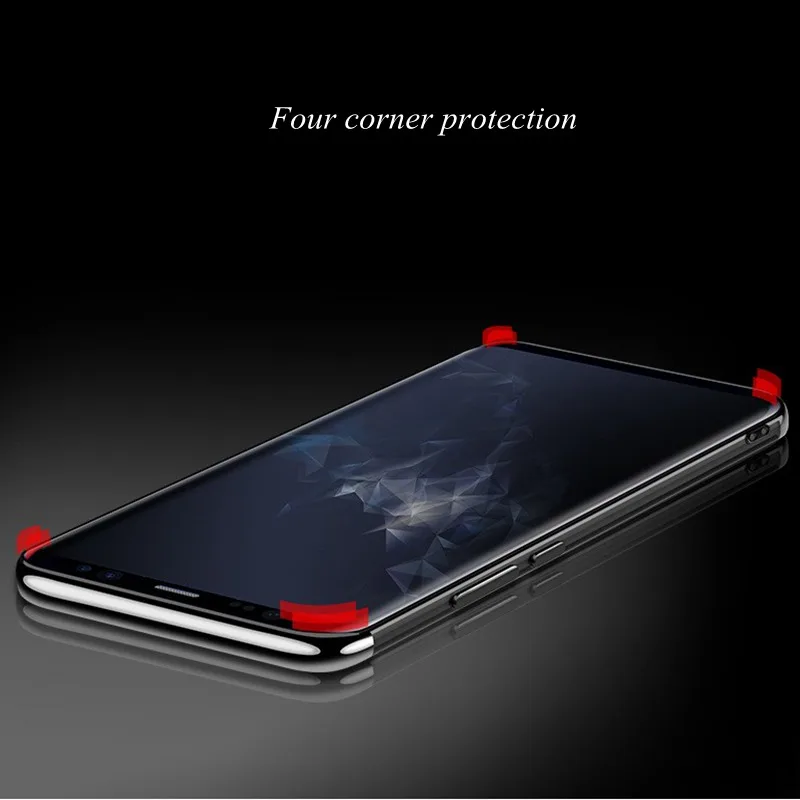 Чехол для Samsung Galaxy S9 S9plus чехлы Роскошный прозрачный чехол с полным покрытием на 360