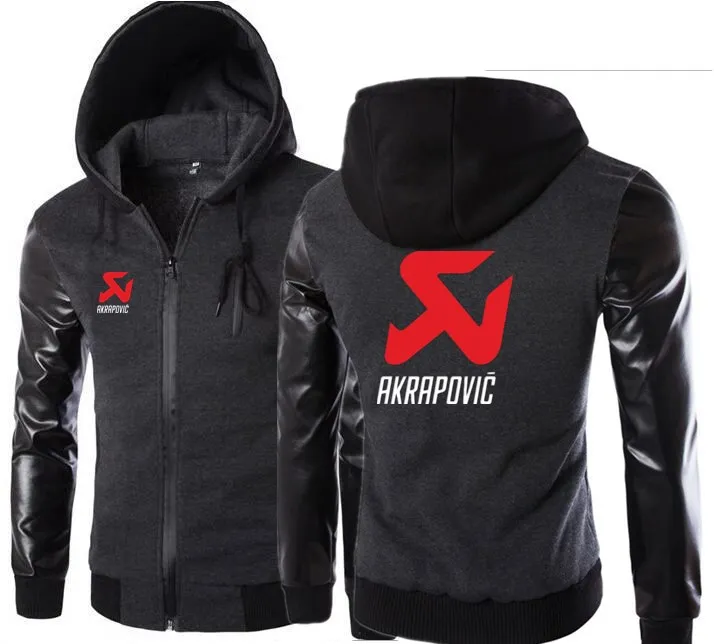 Мужские толстовки с капюшоном в байкерском стиле мужская толстовка Спортивный