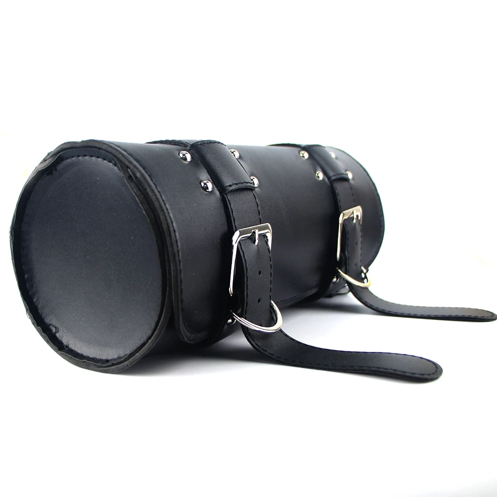 Сумка седельная кожаная для мотоцикла чемодан из искусственной кожи сумка