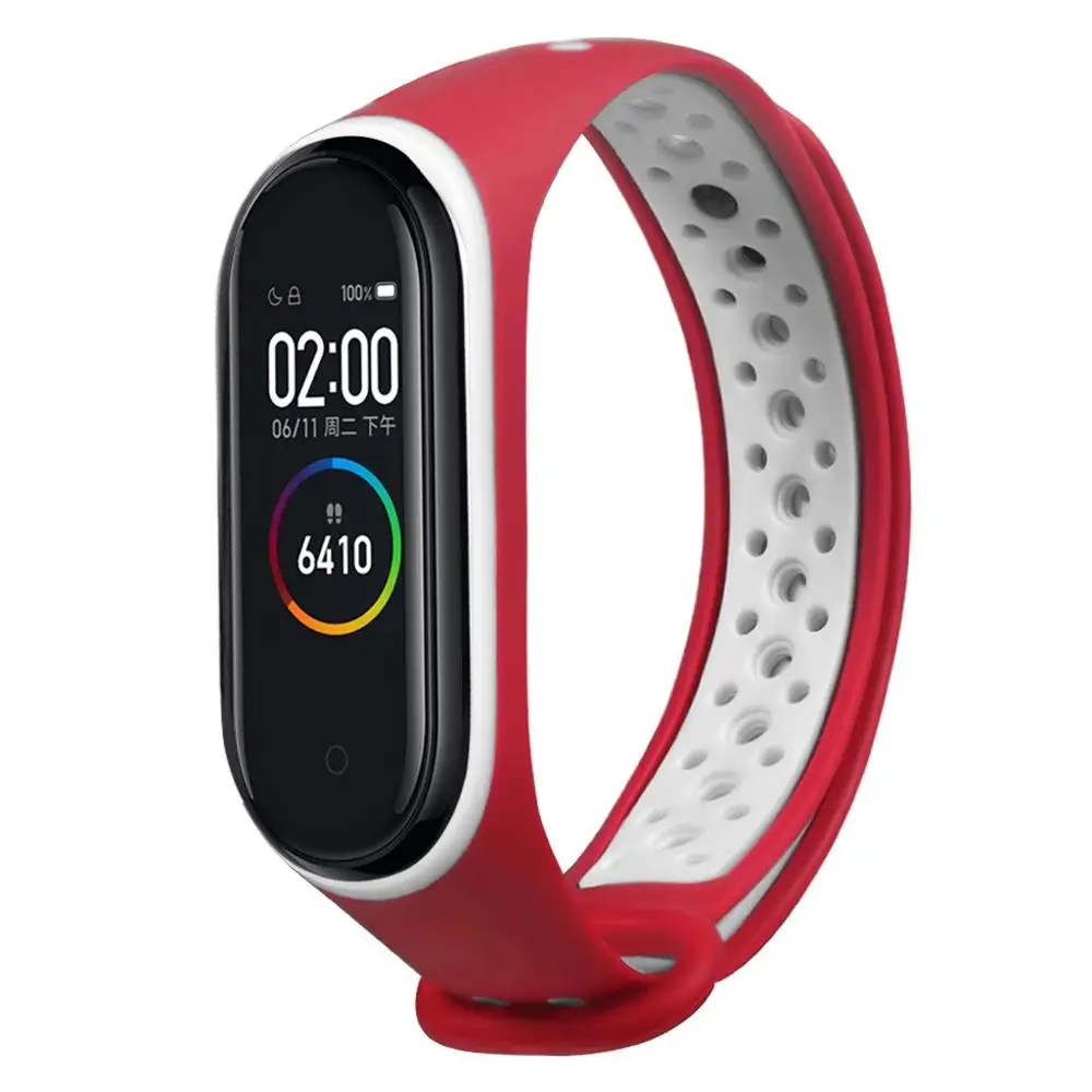 Сменный ремешок на запястье для Xiaomi Mi Band 4 спортивный стиль новый дизайн легкий