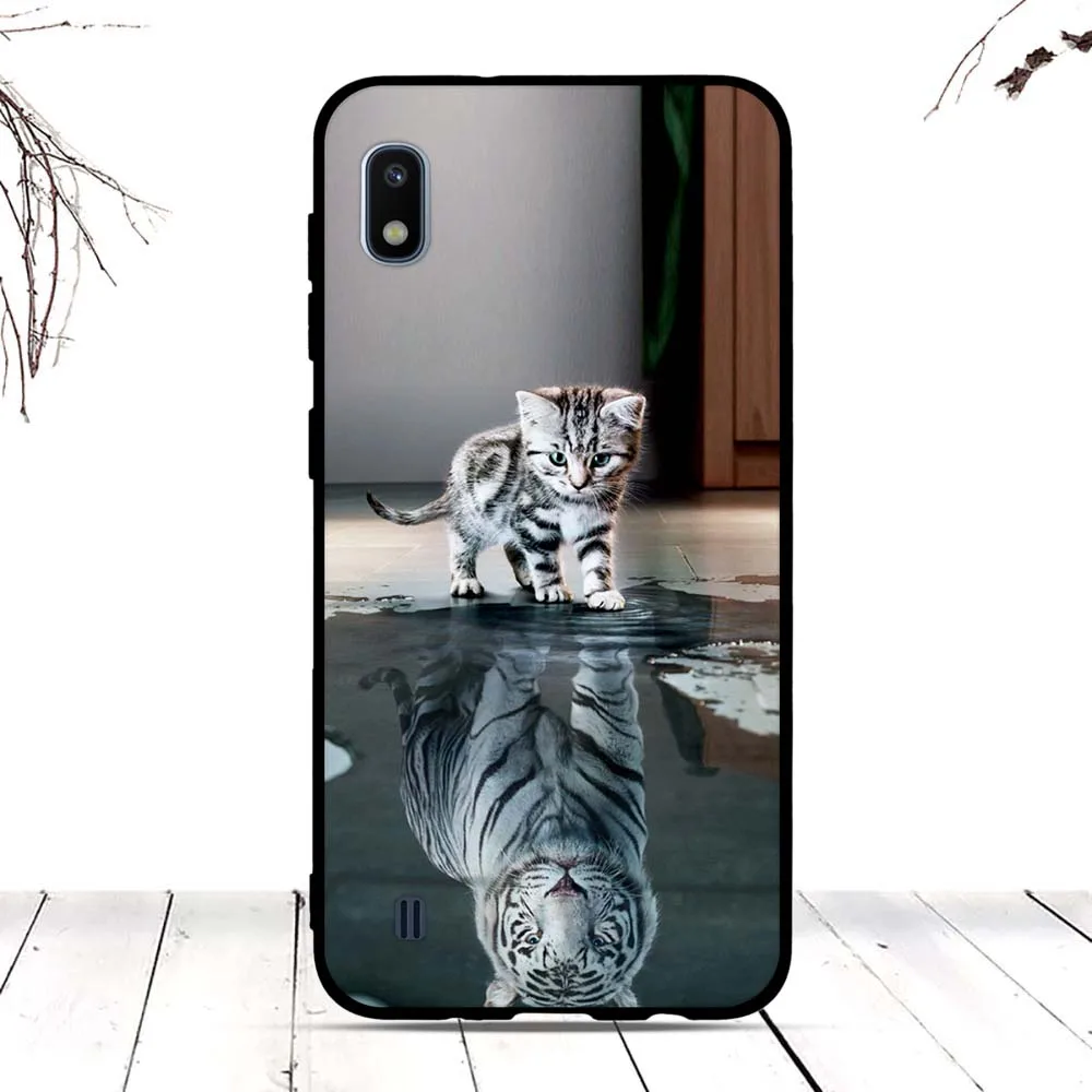 Роскошный чехол-накладка для samsung Galaxy A10, Мягкий ТПУ силиконовый чехол-накладка для samsung Galaxy A10, чехол-бампер