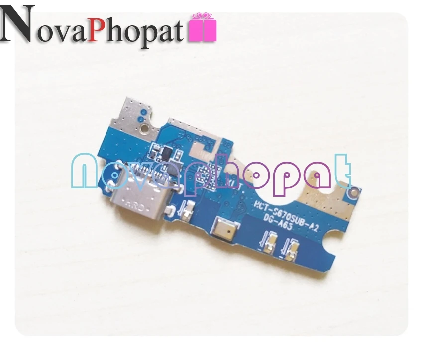 Novaphopat порт зарядного устройства для DOOGEE MIX 2 mix2 порт для зарядной USB док-станции Соединительный разъем микрофон гибкий кабель плата