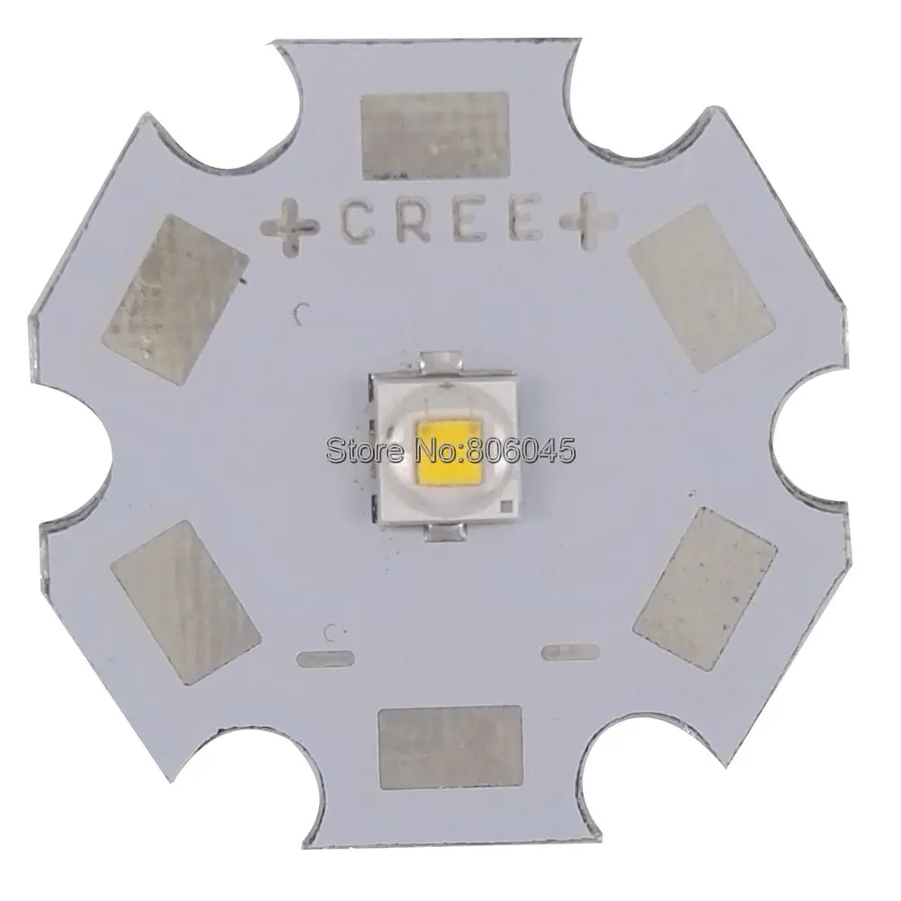 5x Cree 5 Вт XPE2 XP E2 высокомощный светодиодный излучатель диода на 8 мм/10 мм/12 мм/14 мм/16