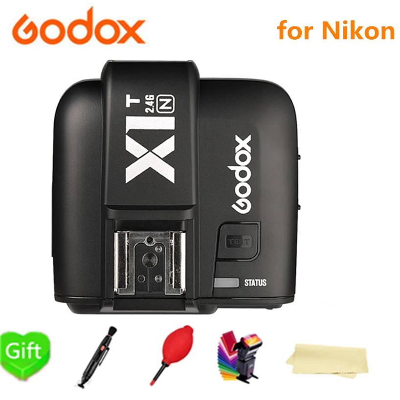 Вспышка Godox X1T с триггером Беспроводная TTL 2 4G 1 / 8000s HSS 32 канальный передатчик для