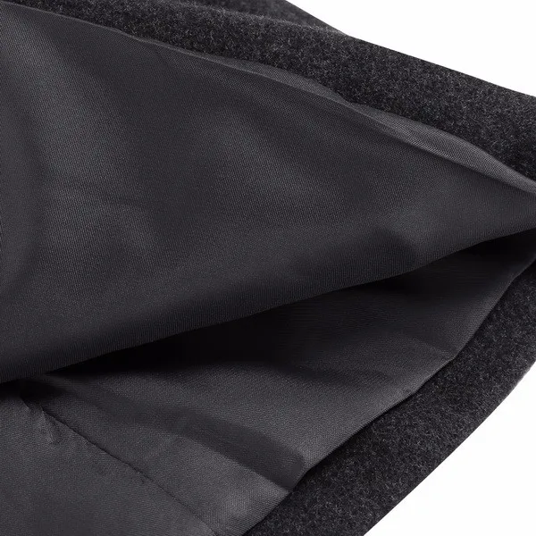 Мужская зимняя куртка Coofandy модное шерстяное пальто с отложным воротником