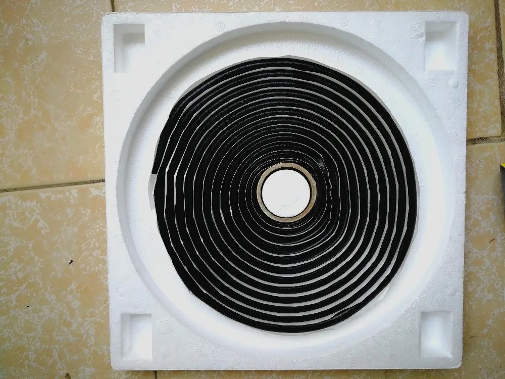 Самоклеящаяся черная змея JGAUT бутиловый синтетический каучуковый клей герметик