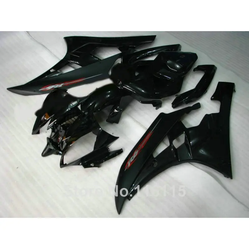 Полный комплект обтекателей литья под давлением для YAMAHA YZF R6 2006 2007 полный черных 06