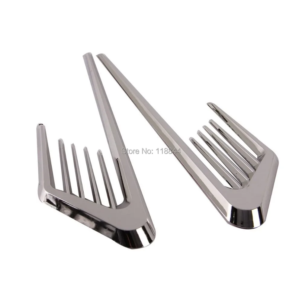 2 шт. Стайлинг Автомобильный декоративный воздушный ковш Впускной капюшон