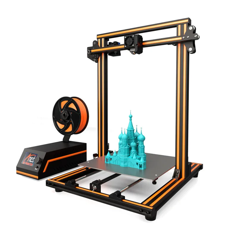 3d принтер 11," x 11,8" x 15," Профессиональная печать большой размер Полноцветный DIY сборка сопла Тепловая кровать