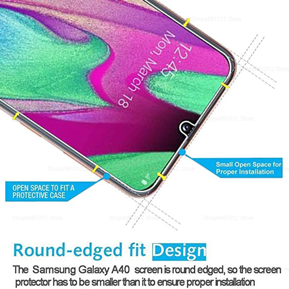 Закаленное стекло для Samsung A50 защита экрана Защитное Galaxy a50 a 50 50a a505f защитная