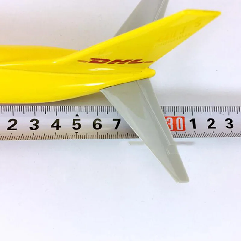 30 см 1:230 весы Boeing B737-800 модель DHL экспресс- Авиакомпания с базовым сплавом самолет дисплей для сбора