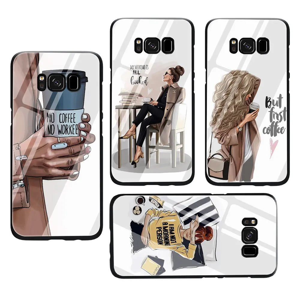 Чехол для samsung Galaxy S7 Edge, S8, S9 Plus, S10, Note 8, 9, 10