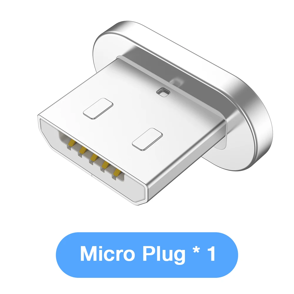 Micro USB Plug Магнитный кабель RAXFLY для iPhone X XS Max 2.4A Быстрая зарядка Магнитный usb кабель для зарядки Micro type c провод для samsung Galaxy s10 - Цвет: Micro USB Plug