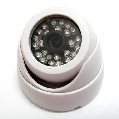 

1/3" 540TVL SONY CCD Color CCTV Indoor Dome Security Camera 24 IR LEDs Day Night Surveillance system