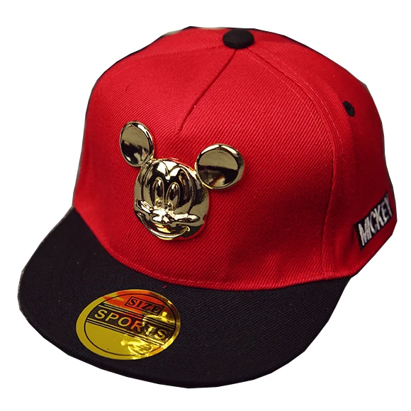 Шляпы с героями мультфильмов для детей милые головные уборы ушками Детские