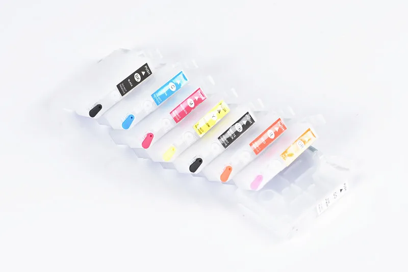 JACA Refillable ink cartridge for Epson Surecolor P400 printer empty with arc chip 8colors | Компьютеры и офис