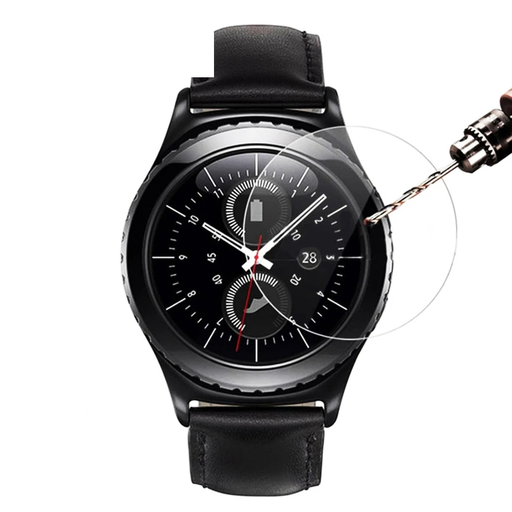 Стекло для Samsung Gear S3 Frontier/Classic S2 Galaxy watch 46 мм 42 защита экрана закаленная пленка 9H 2.5D