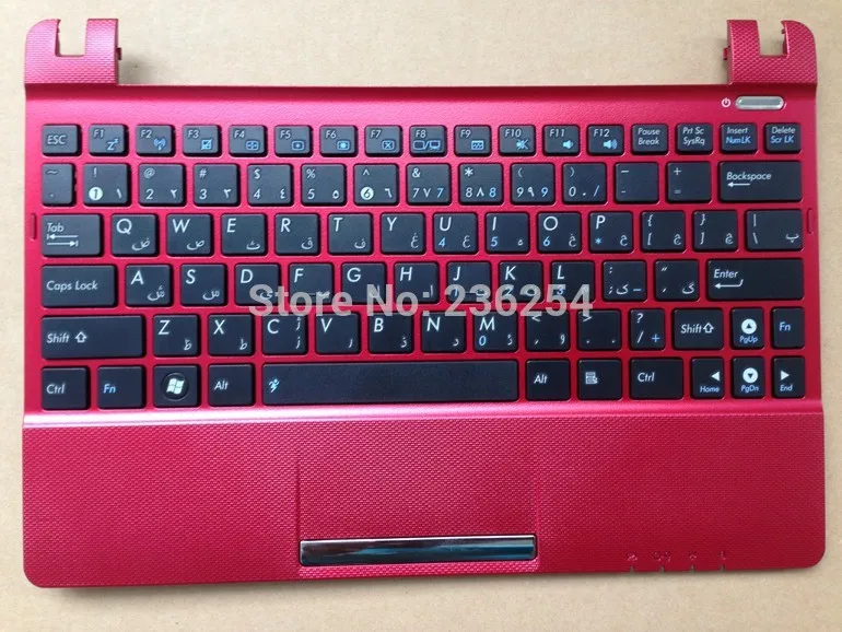 Новая клавиатура для ноутбука Asus EeePC SeaShell X101 X101H X101CH с черным/коричневым/Mei-red C Case