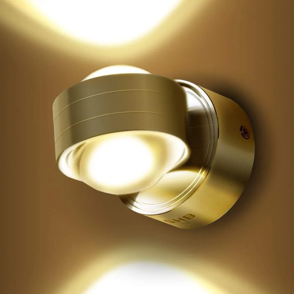 6W светодиодный настенный светильник для помещений вверх и вниз современный