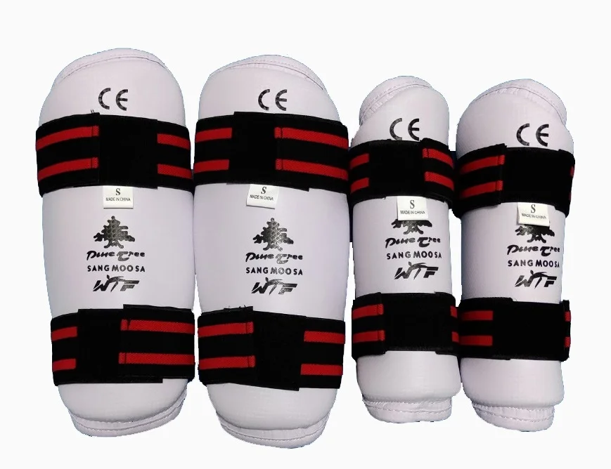 Профессиональная защита для бокса Taekwondo Shin & Arm приспособление каратэ WTF CE