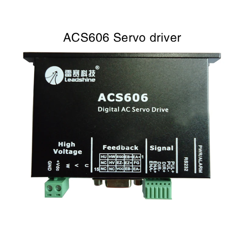 Драйвер серводвигателя постоянного тока Leadshine ACS306 ACS606 ACS806 входное напряжение 24-60