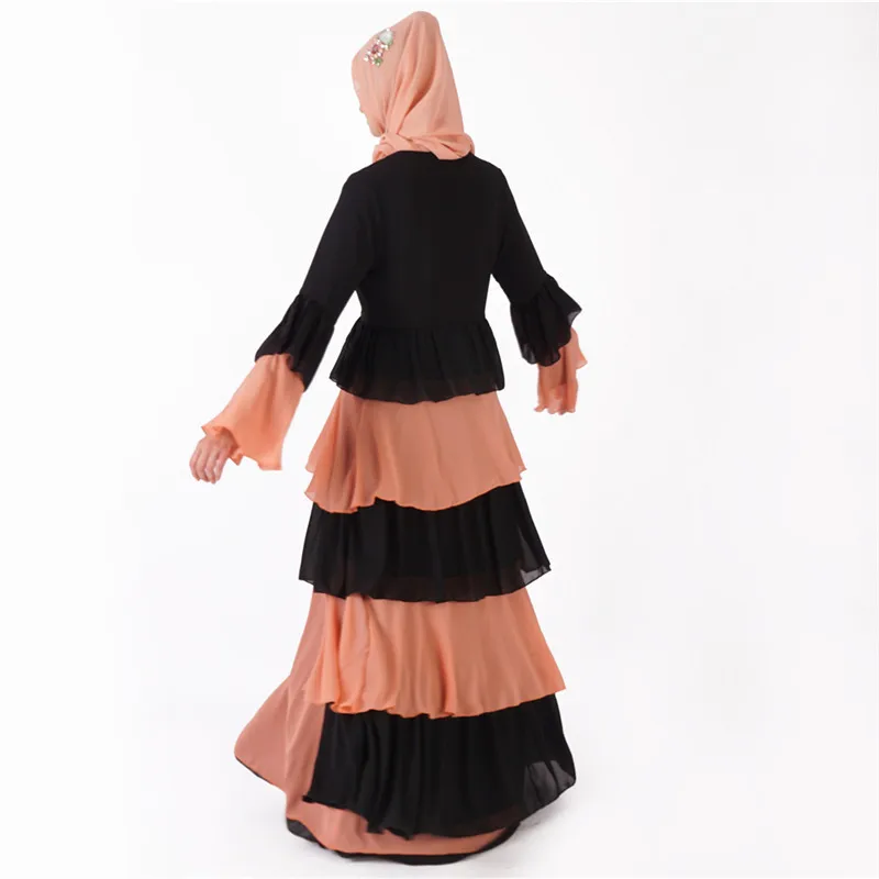 Abaya Kaftan повседневное удобное шифоновое турецкое abaya bu tang Banjul melayu кимоно стиль Макси платье Абая Быстрая