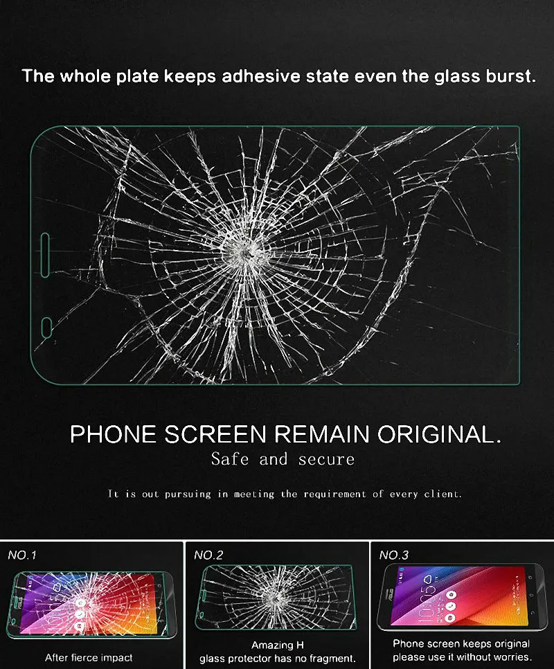 Закаленное Стекло для Asus Zenfone Go ZS551KL ZC451TG ZB552KL ZC550KL ZD551KL ZC554KL ZE554KL ZE553KL ZS571KL ZD552KL ZB501KL