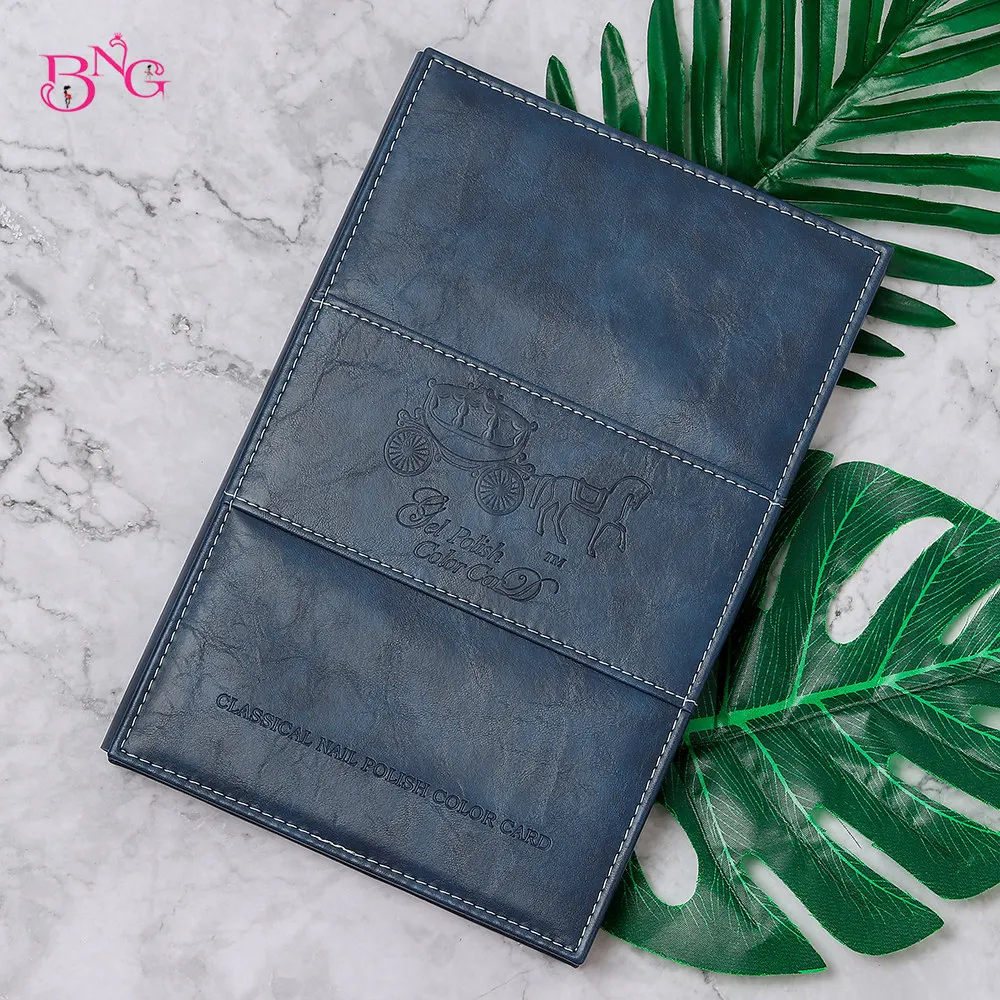 BNG 80 Палитра-дисплей для ногтей книга для DIY Профессиональный лак для ногтей УФ-гель цветные карты Инструменты для ногтевого салона с типами ногтей инструменты для дизайна ногтей