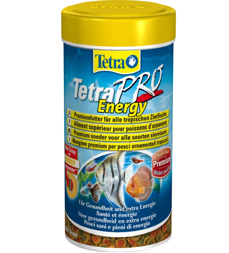 Energy Tetra Pro хрустящий цвет энергии водорослей еда для всех декоративных рыб кормушка для рыб - Цвет: Energy