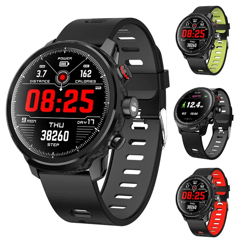 

Men's Smart Watch L5 IP68 Waterproof Standby 100 Days A Variety Of Sports Mode Heart Rate Monitoring Weather Forecast