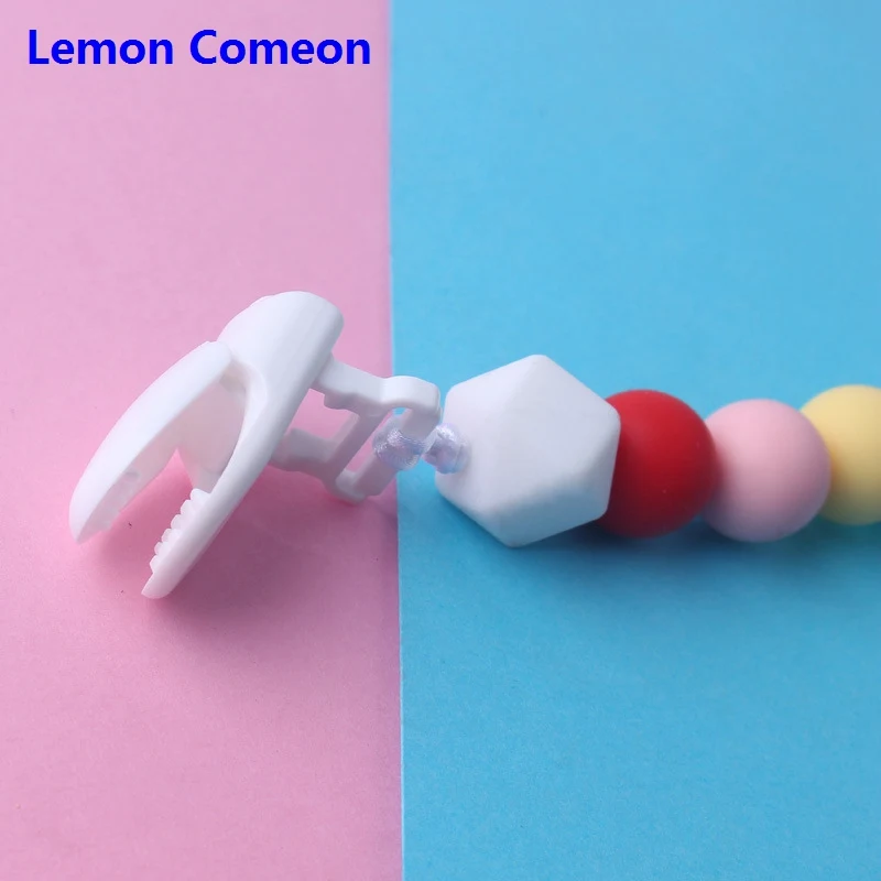 Соска клип держатель для пустышки младенцев BPA бесплатно Корона силиконов бусов