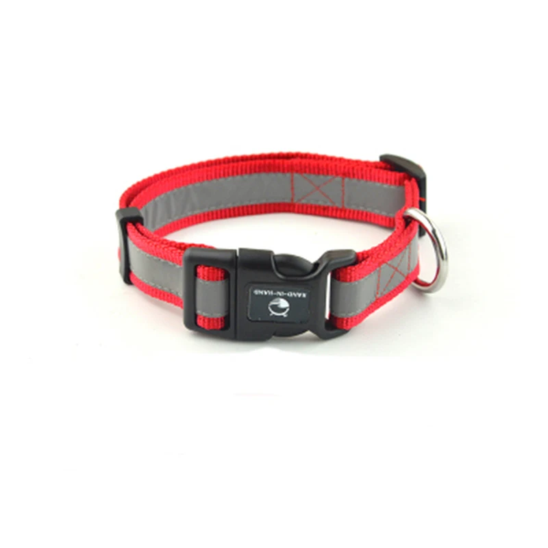Нейлоновый ошейник для собак 2 0 см 5 3 цвета|dog collar reflective|nylon dog collarpuppy |