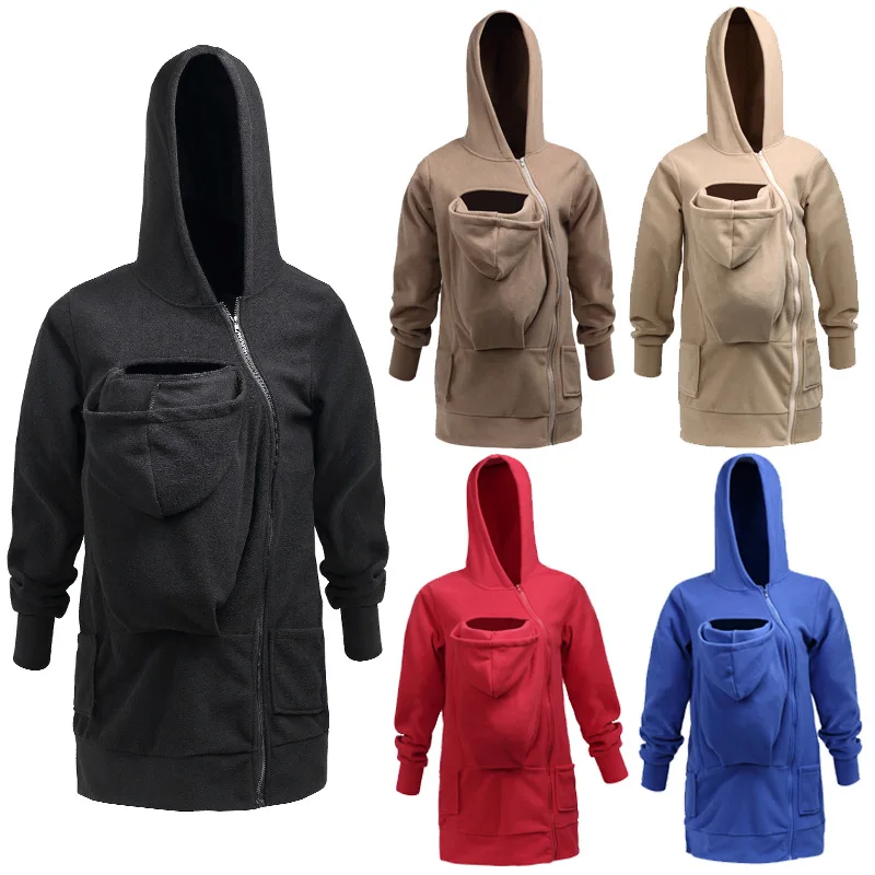 Детская куртка с капюшоном seoaf кенгуру для мамы и ребенка большой размер|kangaroo