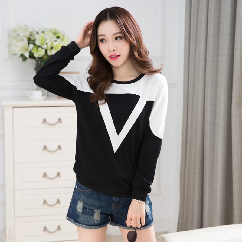 

harajuku t-shirt women tshirt tassel tops long sleeve t shirt women t shirts poleras de mujer 2018 graphic tees tee shirt femme