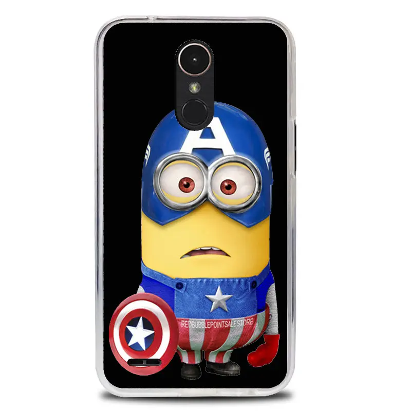 Soft Silicone Cover Case For LG K10 2017 M250N M250 X400 Fashion Cute Cartoon Painting LV5 5.3&quot |