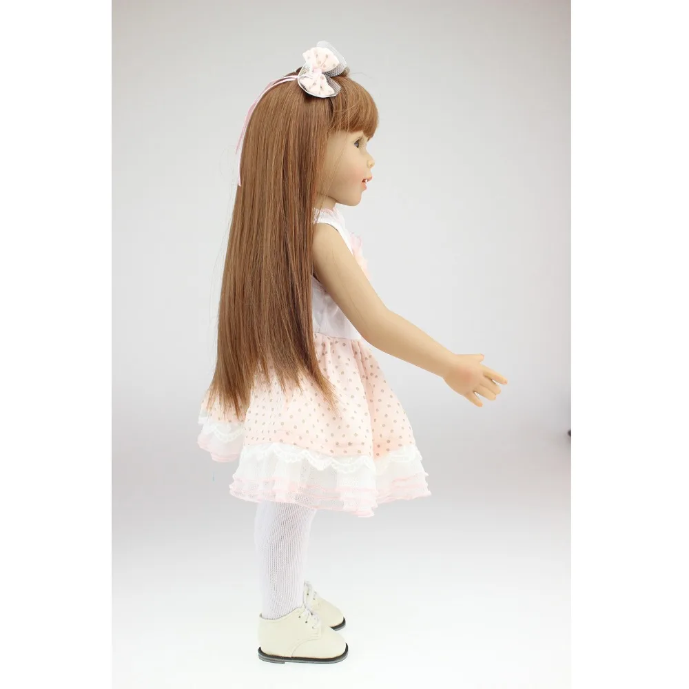 45 см Reborn Baby Doll для всего тела Силиконовые Реалистичные живые детские игрушки