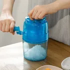 Ручная многофункциональная ручная мини-дробилка для льда сделай сам с функциями приготовление льда, снега, конуса, смузи, ледяных блоков, бритва