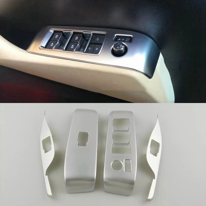 MONTFORD ABS Матовый переключатель окна Управление Панель отделкой ободок крышки 4