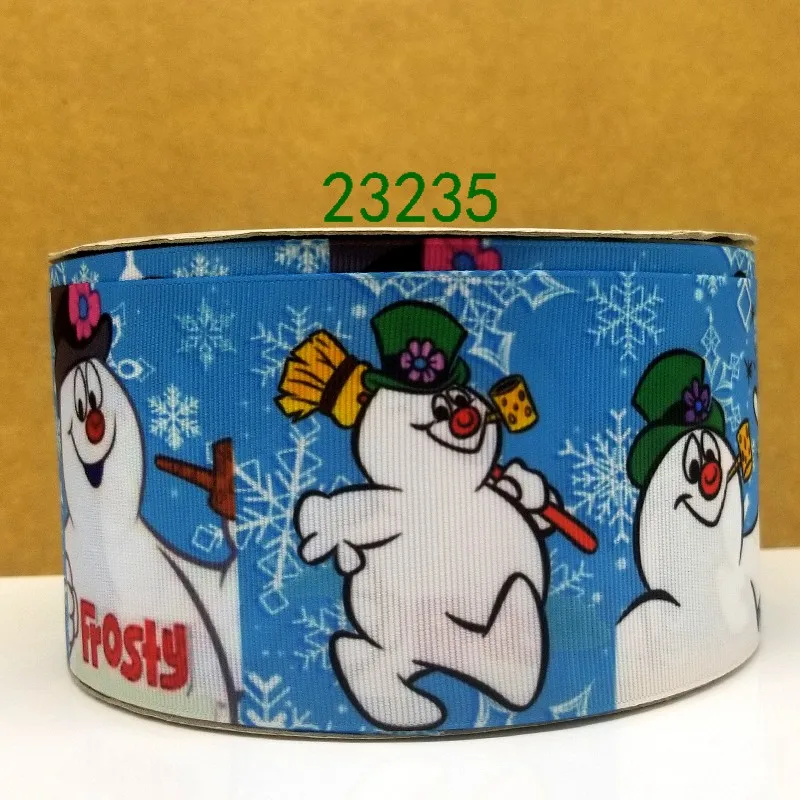 Бесплатная доставка 50 ярдов мультфильм печатных grosgrain ленты 23223|Ленты для шитья| |