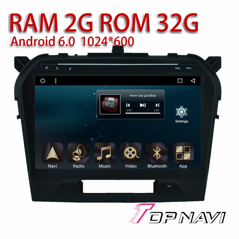 Автомобильная аудиосистема для Suzuki Grand Vitara 10 1 ''Android 6 0 Topnavi 1080P HD Bluetooth Wifi