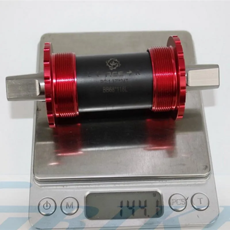 Сверхлегкий титановый квадратный конический Нижний Кронштейн 144 г 3 цвета 119 мм