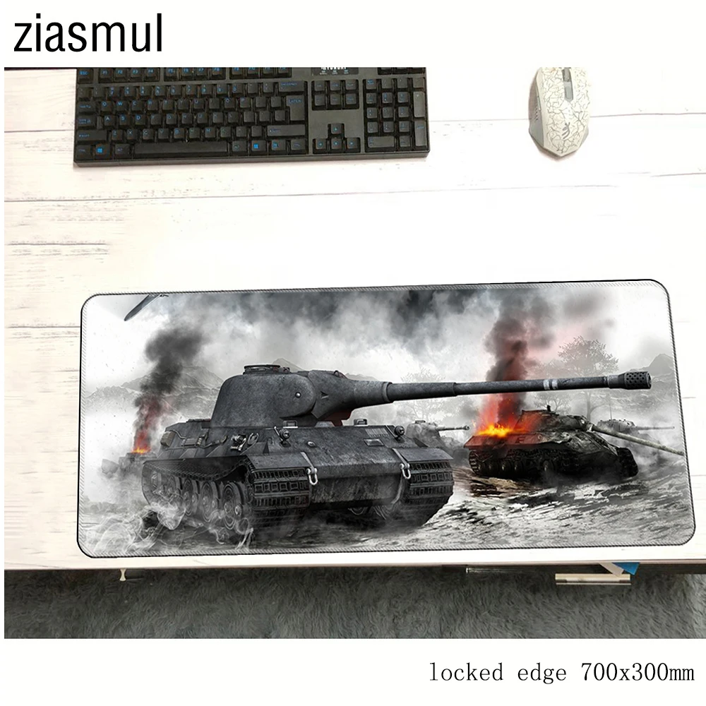 Коврик для мыши World of tanks 700x300 мм коврик notbook компьютерный популярный игровой