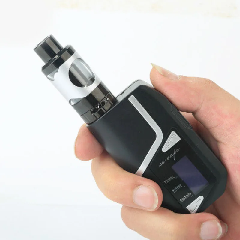 100W TC Electronic Cigarette Kits built-in 2000mAh box mod Battery 510 connector 4.0ml atomizer Metal Body 0.5Ohm Vape | Электроника