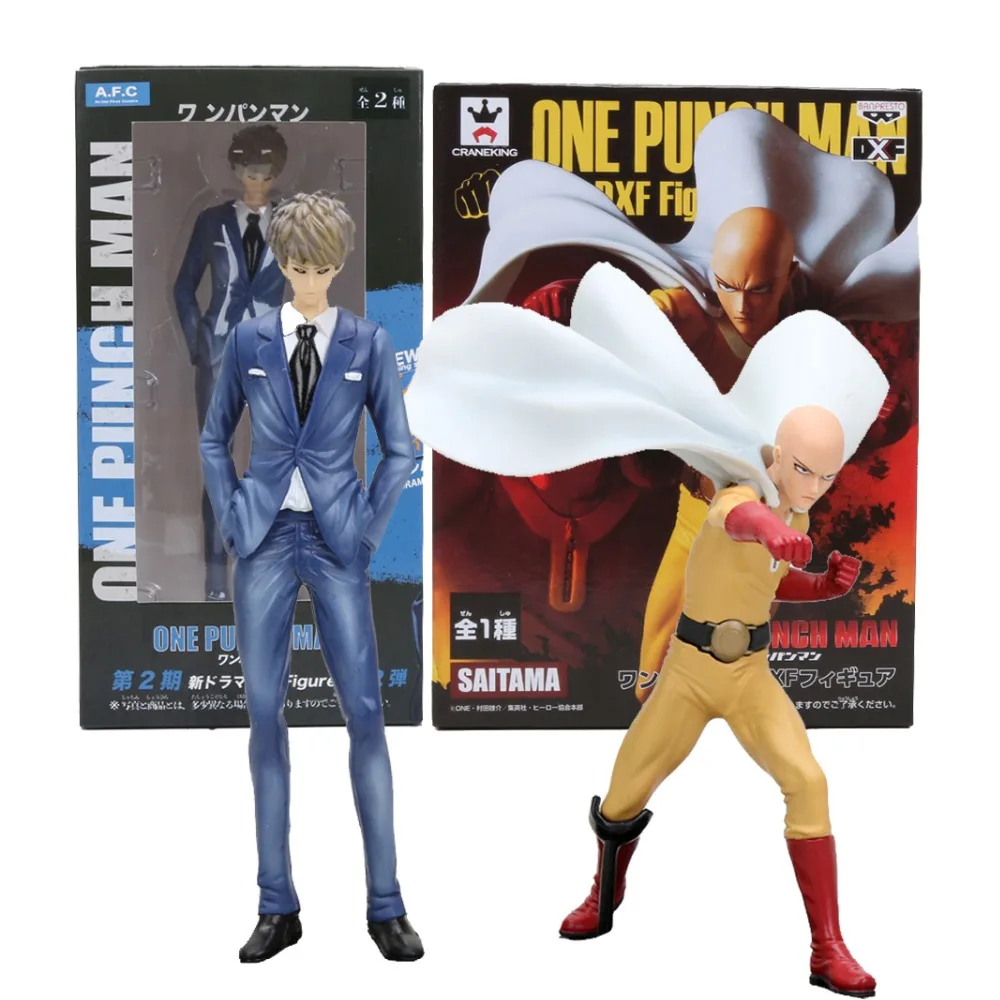 

One Punch Man DXF Genos Saitama PVC Figure Collectible Model Toy 20cm/23cm