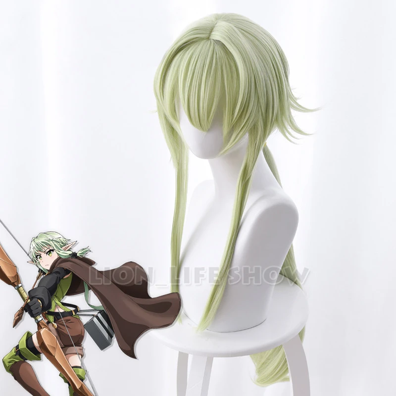Goblin Slayer High Elf Archer Yousei Yunde длинный парик для косплея костюм женский термостойкий